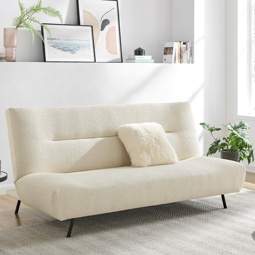 Sofa bed cream - cream, fluffy